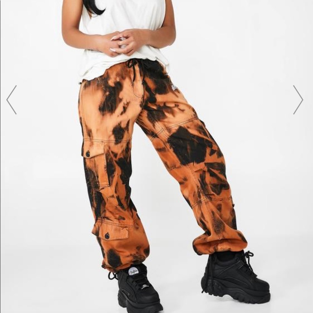 Boys lie beached cargo pants